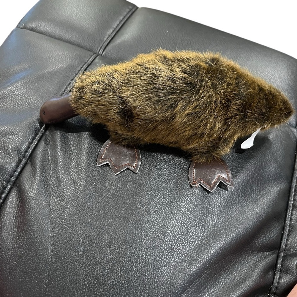 Duckbill Platypus 12” Plush stuffed animal Brown - Picture 3 of 5
